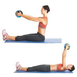 Ab Pilates, Ball Exercise, Core Strengthening, Pilates Exercise, Womens Health Magazine, Ab Work, Fitness Pilates, Pilates Training, Pilates For Beginners