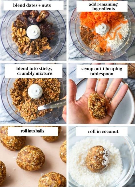 Carrot Energy Bites, Carrot Cake Energy Bites, Carrot Energy Balls, Date Energy Bites, Carrot Bites, Carrot Balls, Carrot Cake Energy Balls, No Bake Carrot Cake, Adult Snacks