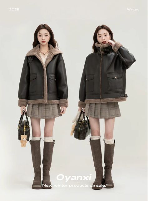 K Fashion Fall, Tokyo Fall Fashion, Fashion Outfits Japanese, Oyanxi Outfits, Fall Outfit Korean, Autumn Mute Outfit, Kpop Winter Outfits, Japanese Girl Outfits, Outfit Ideas Png