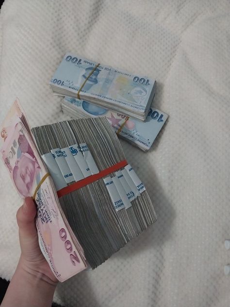 Turkish Lira Money, Turkish Money, Baim Wong, Wish Board, Rich Money, My Dream Came True, Bank Notes, Girly Things, Vision Board