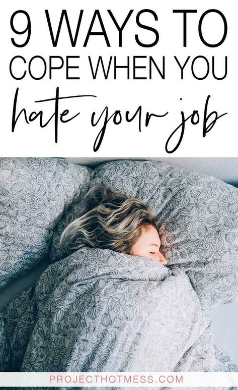 Life can be difficult when you hate your job, the days seem longer and the stress piles on. But there are ways to cope to get you through the bad days, give you a way out of your job or even get you loving your job again! My Job Is Draining Me, Hate Your Job, Job Stressful, Hate Job, Didn’t Get The Job, Boring Job, I Hate Work, When It’s Time To Leave A Job, Hate Work