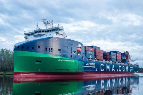 CMA CGM on LinkedIn: #cmacgm #sustainability #maritimeinnovation | 21 comments Cma Cgm, Finland, Sustainability, Mermaid, Engineering, Marvel