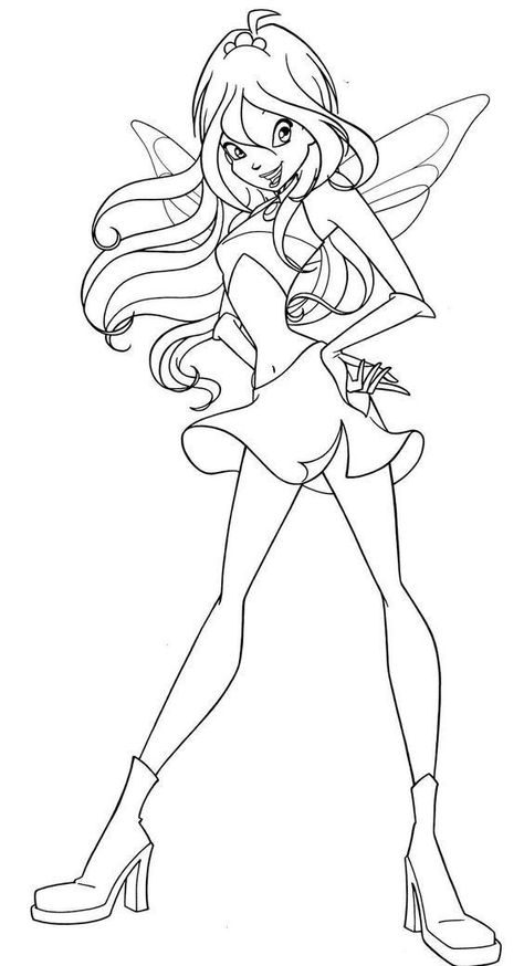 Winx Club Coloring Pages, Disney Colouring, Colouring Pictures, Disney Movie Art, Name Drawings, Easy Disney Drawings, Disney Princess Coloring Pages, Spring Coloring Pages, Hello Kitty Coloring