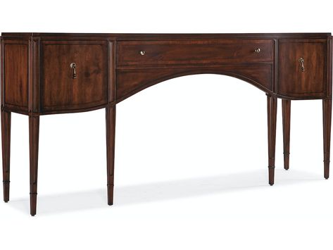 Hooker Furniture Living Room Charleston Console Table 6750-80161-85 Hooker Furniture Living Room, Magnetic Door, Weathered White, Walnut Table, Maraschino Cherry, Wood Console Table, Hooker Furniture, Sofa Tables, Wood Veneer