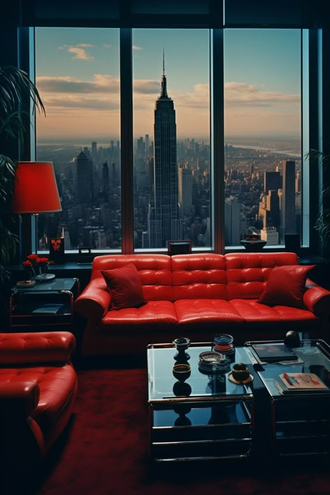 #80s #1980s #newyork #usa #interior #interiordesignideas 1970 New York Apartment, 80s Luxury Apartment, 90s Penthouse, 1980s Apartment, 80s Apartment Aesthetic, 80s Apartment, Penthouse Office, 1980s Interior Design, Rich Houses