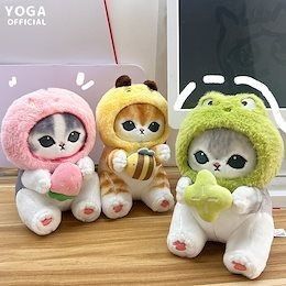 Cat Plush Toy, Kawaii Plushies, Japanese Cartoon, Cat Doll, Plush Toy Dolls, Kawaii Animals, Cat Plush, Cute Stuffed Animals, Cute Toys