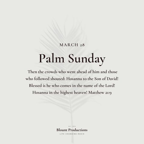 Hosanna In The Highest Palm Sunday, Palm Sunday Poems, Palm Sunday Quotes Faith, Reserection Sunday Quotes, Palm Sunday Scripture, Blessed Palm Sunday Wishes, Palm Sunday Aesthetic, Palm Sunday Prayer, Palm Sunday Quotes