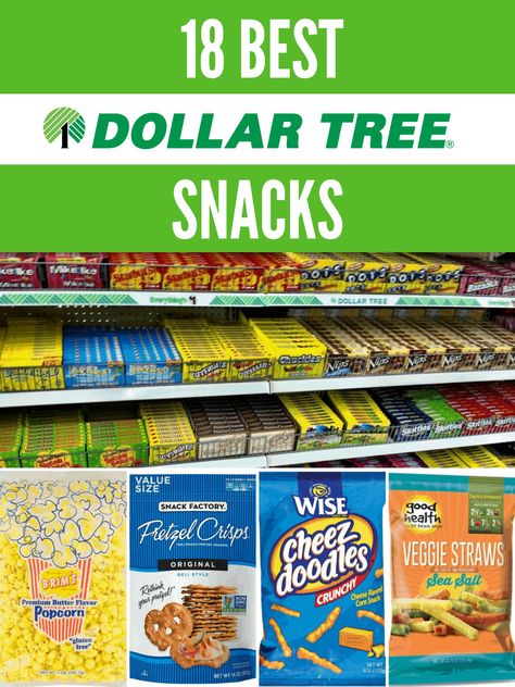 18 Best Dollar Tree Snacks (According to Customers) - Urban Tastebud Dollar Tree Snack Basket, Healthy Dollar Tree Snacks, Dollar Tree Lunch Box Ideas, Dollar Tree Lunch Ideas, Dollar Tree Grocery List, Dollar Tree Snack Ideas, Snacks To Get At The Grocery Store, Best Snacks For Road Trips, Wrestling Meals