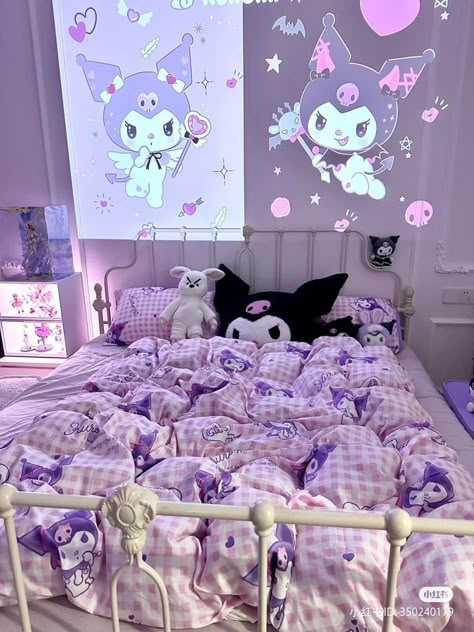 sanrio daily ✨ on X: "kuromi bed 💫 https://t.co/NBCGzfZk1R" / X