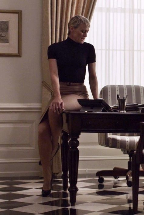 Clare Underwood Style, Robin Wright House Of Cards, House Of Cards Fashion, Claire Underwood Wardrobe, Clair Underwood, Robin Wright Penn, Claire Underwood Style, Claire Underwood, Look Office