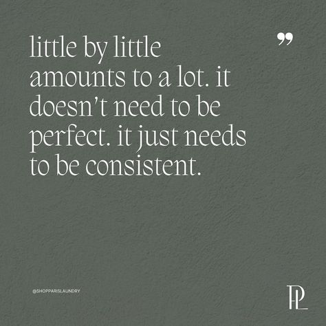 Every small healthy choice we make adds up to big results over time. It’s all about consistency over perfection! ✨ When it comes to personal care products, don’t get overwhelmed, just switch one product at a time. Healthy habits take time to build! #parislaundry Consistency Over Perfection, Healthy Choice, Personal Care Products, Take Time, Healthy Choices, Healthy Habits, Wisdom Quotes, Care Products, Vision Board