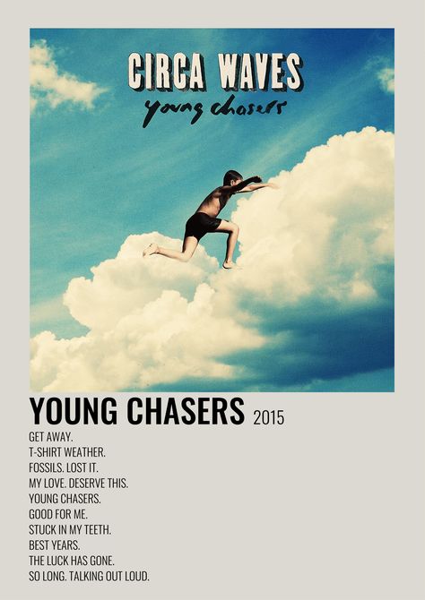 Minimalistic Polaroid Poster for "Circa Waves - Young Chasers" I made Alternative Album Covers, Circa Waves, Minimalistic Polaroid Poster, Music Album Posters, Minimalist Album Covers, Rock Music Posters, Indie Rock Music, Minimalist Polaroid Poster, Minimal Posters