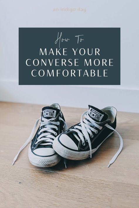 Tips to making your converse more comfortable. Plus, the best no-show socks to wear with them. Low Top Converse With Socks, Styling Converse Low Tops, Socks For Converse, Styling High Top Converse, Converse Low Tops Outfit, How To Style Converse, Black Converse Low, Blue Converse Shoes, Low Top Converse