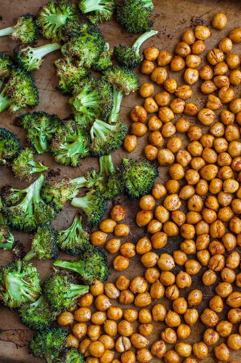 Broccoli Chick Pea Recipe, Caitlin Food, Broccoli Chickpea, Roasted Garbanzo Beans, Chic Peas, Quinoa Broccoli, Hummus Recipe Homemade, Roasted Jalapeno, Squash Vegetable