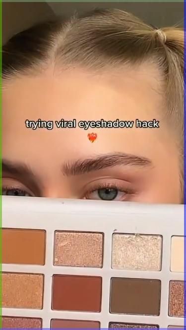 viral eyeshadow hack // viral eyeshadow hack video // viral eyeshadow blending hack // viral tiktok eyeshadow hack // trying viral eyeshadow hack // Makeup transformation videos // Makeup hacks videos // Full face makeup tutorial videos // Cosmetics video // Makeup ideas videos //