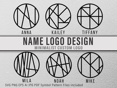 Names Logo Design, Name Logo Design Ideas Letters, Name Logo Design Ideas, Name Logo Tattoo, Different Logo Design, Tattoo Logo Design, Als Tattoo, Logo Design Presentation, Name Logo Design