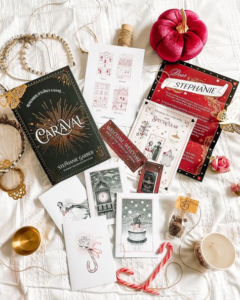 How many books do you own? Welcome Welcome to Caraval I was kindly sent this pretty Spectacular box from @hodderscape last week for @stephanie_garber Caraval series and guess what? SPECTACULAR IS OUT THIS MONTH! Swipe to see all the goodies that came in the box! #caraval #stephaniegarber #bookhygge #hyggebookstyle Caraval Series, Hygge Book, Stephanie Garber, Books Aesthetic, Book Aesthetic, The Box, Bestselling Author, How Many, Lily