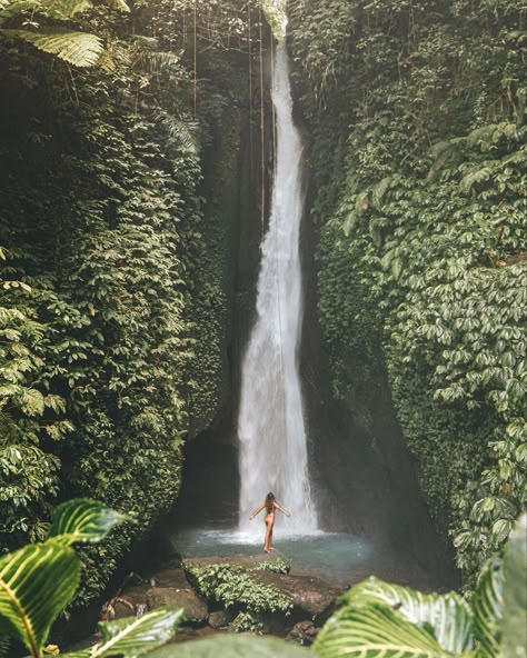 Bali Map, Fortuna Costa Rica, Bali Waterfalls, Hidden Waterfall, Bali Holidays, Foto Tips, Travel Photo, Bali Travel, Hawaii Travel