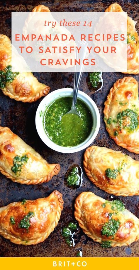 Save this for 14 tasty empanada recipes that are delicious any time of day. Veggie Empanadas, Empanada Recipes, Easy Empanadas Recipe, Night Cravings, Empanadas Dough, Curry Spices, Empanadas Recipe, Mexican Recipes, Chicken Crockpot Recipes