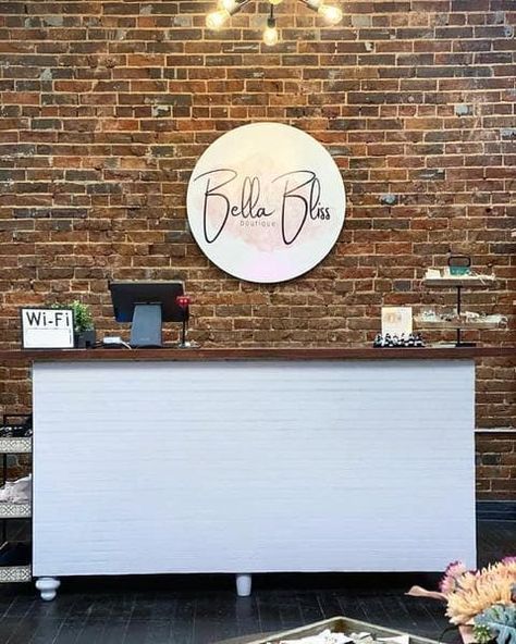 Dream Boutique, Business Logo Sign, Soul Therapy, Store Inspiration, Dance Store, Boutique Designs, Storefront Signs, Custom Business Signs, Interior Signs