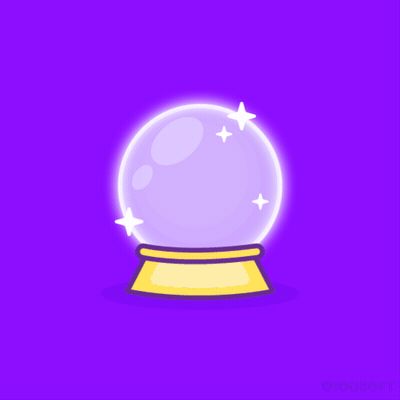 New GIF on Giphy Crystal Ball Animation, Donut Gif, Ball Animation, Illustration Gif, Ball Illustration, Magic Ball, School Project, School Projects, Crystal Ball