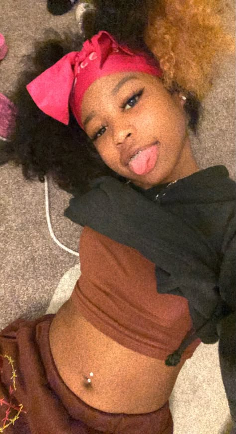 pretty lightskin girls, cute lightskin girls, lightskin, baddie, trap, black girl hairstyles, face card, friend group inspo, pretty colored girls, braceface, belly piercing, hairstyle ideas, skunk stripe, dyed hair, outfit inspo, instagram baddie, cute browskins, cute lightskin girls, black girl mirror photo, hood,pretty black girls, baddie blasians, blasian, aesthetic, vibe, jewelery, necklace, drip, drippy black girl, swag outfits, baddie outfit, black girl streetwear, Black Teenage Girl, Girls With Dimples, Pretty Dark Skin, Dyed Hair Inspiration, Curly Hair Styles Easy, Hairdos For Curly Hair, Girls Braids, Cute Selfie Ideas