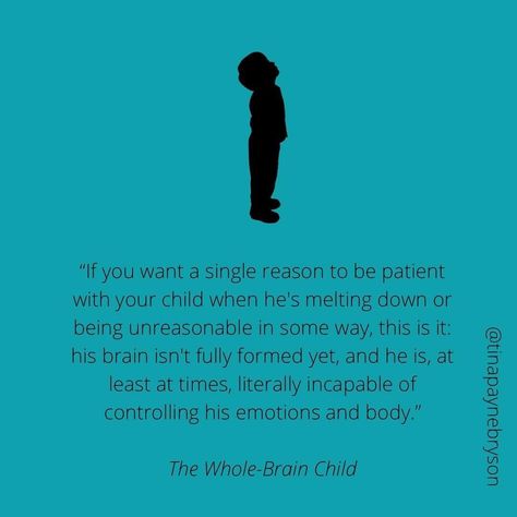 The Whole Brain Child, Dan Siegel, Child Quotes, Whole Brain Child, Conscious Parenting, Quotes For Kids, Best Mom, Kids And Parenting, The Whole