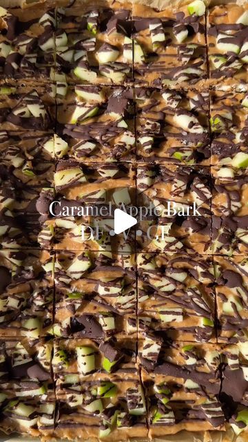 Melissa on Instagram: "CARAMEL APPLE BARK🍏

You have loved this caramel apple bark the last few years, so I’m bringing it back, to remind you to make it this year. It’s made with simple ingredients, easy to prep, and the perfect grab and go treat for fall!

Make sure to save this one for later and follow along for more!

Caramel Apple Bark
Ingredients:
1 small green apple
Gluten free pretzels to cover chocolate (can use any pretzels you like)
1/2-1 cup homemade vegan date caramel (see below)
Sprinkle of flaky salt
10.5 ounces @hukitchen chocolate gems
1 1/2 Tbsp organic refined coconut oil

Instructions for bark:
1. Melt chocolate with coconut oil
2. Spread on a lined baking dish
3. Add pretzels on top to create an even layer
4. Freeze until chocolate is set (I did 30 minutes)
5. Spread a Caramel Apple Bark, Chocolate With Coconut Oil, Apple Bark, Date Caramel, Gluten Free Pretzels, Apple 7, Refined Coconut Oil, Flaky Salt, Cashew Butter