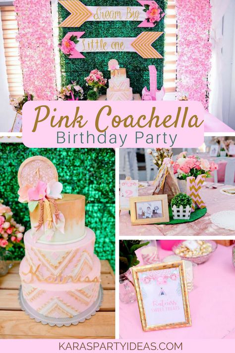 Girlchella Birthday Party, Coachella Birthday Party, Coachella Party Theme, Coachella Birthday, Coachella Theme Party, Coachella Theme, Coachella Party, Garden Party Theme, Festival Theme