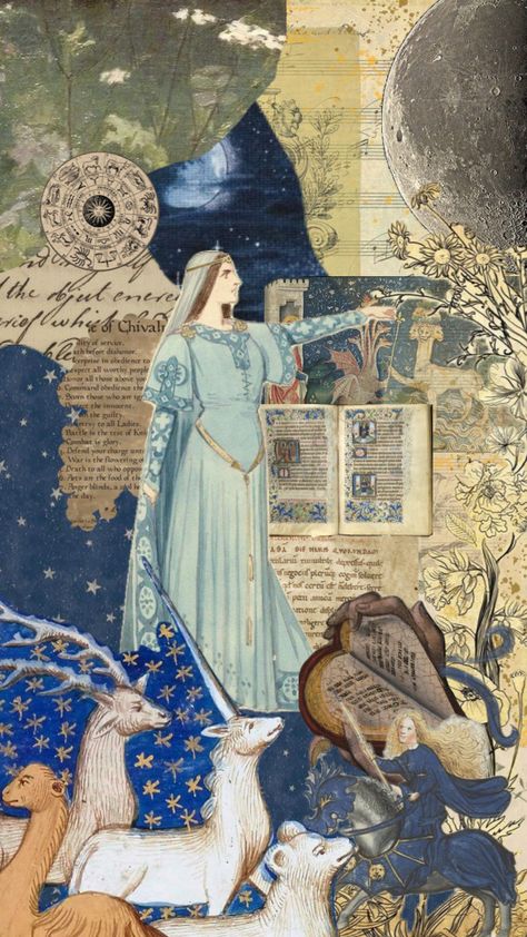 #medieval #medievalaesthetic #wallpaper Medieval Aesthetic, + Core + Aesthetic, Aesthetic Collage, Story Time, Mixed Media Art, Dream Life, Art Inspo, Aesthetic Wallpapers, Art Journal