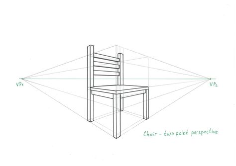 Chair Perspective, One Perspective Drawing, Ceramic Floor Tiles Living Room, Three Point Perspective, 1 Point Perspective, Chair Drawing, Perspective Sketch, Tv Stand With Mount, Perspective Drawing Architecture