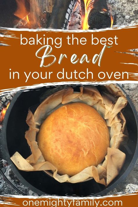 When you are doing outdoor cooking dutch oven bread is one of the best ways of adding a little extra to your campfire food. Going with family or going with friends - its always a hit to serve freshly bakes bread. Let us know what you think! Campfire Bread Recipe, Dutch Oven Camping Recipes, Cooking Over Fire, Oven Bread, Bread Dough Recipe, Dutch Oven Camping, Dutch Oven Bread, Bake Bread, Bread Oven