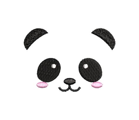 Panda Bear Face Panda Embroidery, Face Embroidery, Face Machine, Animal Embroidery Designs, Animal Head, Bear Face, Animal Embroidery, Animal Heads, Free Embroidery Designs