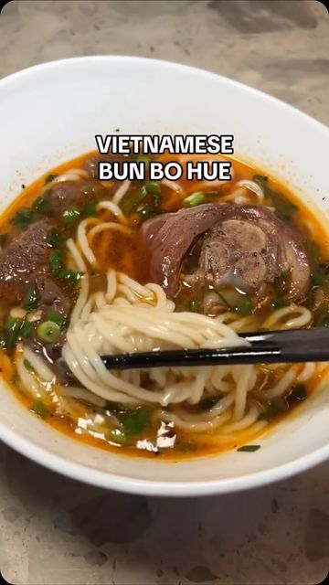 Octopus Eats on Instagram: "mama’s bun bo hue recipe! 🎥@founasfoodies Follow @octopuseats_ for more Vietnamese dishes😋 #octopuseats #bunbohue #vietnamesefood #vietfood #vietnam #vietnamesedish #bunbo" Bun Bo Hue Recipe, Octopus Eating, Bun Bo Hue, Vietnamese Dishes, Viet Food, Vietnamese Food, Vietnamese Recipes, January 12, World Recipes