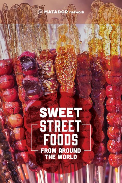 Baked Goods From Around The World, Street Food From Around The World, Street Food Dessert Sweet Treats, Dessert Street Food, Street Food Dessert, Foreign Snacks, Spanish Snacks, Street Dessert, World Street Food