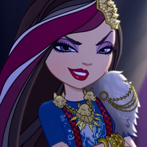 ever after high icon, ever after high pfp, eah, ramona badwolf icon, ramona badwolf pfp Ramona Badwolf Aesthetic, Raven Ever After High Icon, Eah Pfp, Ever After High Pfp, Eah Characters, Ramona Badwolf, High Pfp, Ever After High Rebels, Cerise Hood