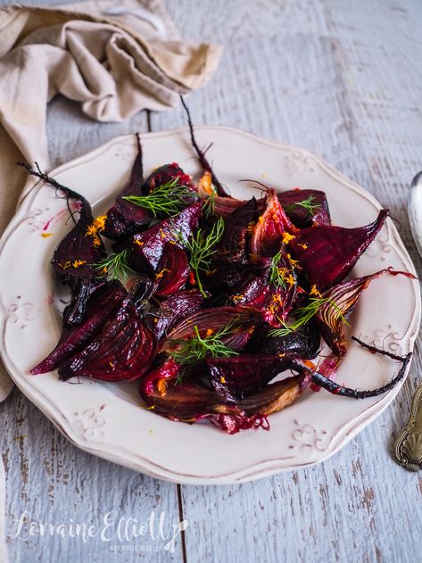 Slow Roasted Beetroot Beet Orange Salad @ Not Quite Nigella Beet Orange Salad, Orange Dressing, Roasted Beetroot, Beetroot Recipes, Roasted Beet Salad, Beetroot Salad, Beet Recipes, Orange Salad, Winter Salad