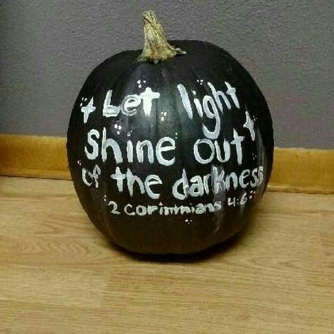 Bible verse pumpkin painting Christian Pumpkins Painting, Pumpkin Painting Bible Verse, Pumpkin Painting Ideas Jesus, Bible Verse Pumpkin Painting, Bible Pumpkin Painting, Christian Painted Pumpkins, Pumkin Carving Christian, Christian Pumpkin Painting, Christian’s Are Like Pumpkins