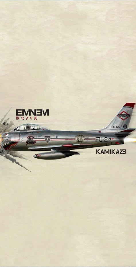 Eminem - Kamikaze (2018) - Hip Hop Wallpapers Eminem Kamikaze, Eminem Wallpaper, Eminem Albums, Eminem Poster, The Slim Shady, Eminem Wallpapers, Hip Hop Wallpaper, Real Slim Shady, Eminem Rap