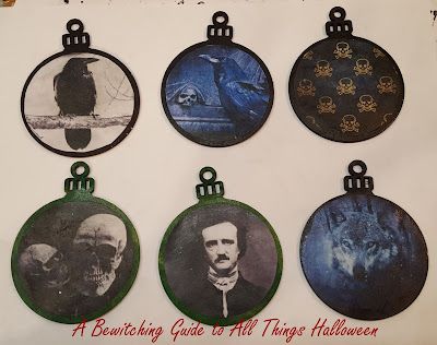 Diy Dark Christmas Decorations, Creepy Christmas Ornaments, Dark Christmas Decorations, Goth Christmas Ornaments, Dark Yule, Goth Resin, Merry Creepmas, Goth Christmas, Gothic Christmas