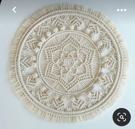 Macrame Carpet, Macrame Mandala, Macrame Rings, Macrame Mirror, Macrame Dream Catcher, Makramee Diy, Macrame Wall Hanging Patterns, Deco Boheme, Macrame Patterns Tutorials