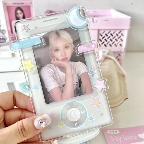 Just found this amazing item on AliExpress. Check it out! $3.93 25％ Off | INS 3 inch Kpop Photocard Holder Moon Star Idol Photo Card Frame Display Holder Star Chasing Photos Protective Case Stationery Kpop Photo Card Holder, Acrylic Pc Holder, Cute Photocard Holder, Photo Card Frame, Card Holder Kpop, Photocard Frame, Card Holder Design, Kpop Photocard Holder, Photo Card Holder