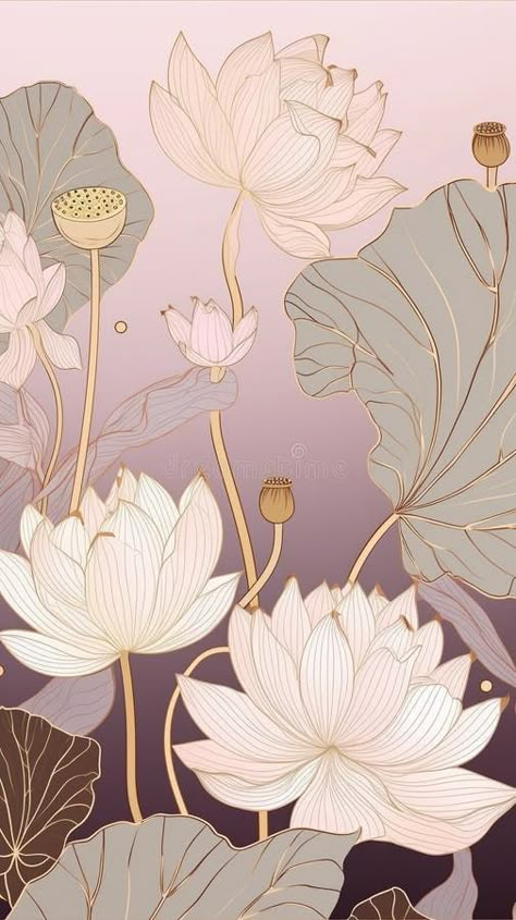 White and pink lotus flowers. AI Generated royalty free stock photography White Lotus Illustration, Lotus Mural, Lotus Flower Photography, Lotus Flower Illustration, Lotus Aesthetic, Lotus Background, Consistency Quotes, Japanese Lotus, Lotus Wallpaper