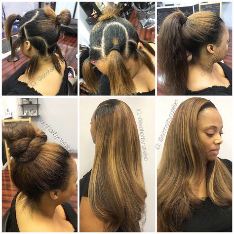 Versatile Sew-In by Natalie B. (312) 273-8693 Curly Sew In Weave, Versatile Sew In, Sew In Weave Hairstyles, Sew In Hair Extensions, Sew In Hairstyles, Sew In Weave, Goddess Braids Hairstyles, Weave Hair, Hair Scarf Styles