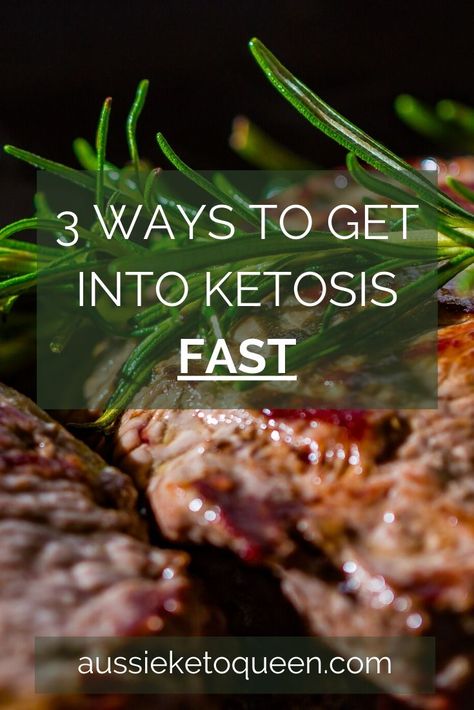 3 Quick Tips to Get into Ketosis FAST | Aussie Keto Queen 16 Hour Fast, Ketosis Recipes, Get Into Ketosis Fast, Ketosis Fast, Ketogenic Diet Meal Plan, Lchf Recipes, High Fiber Foods, Free Keto Recipes, Keto Cookbook