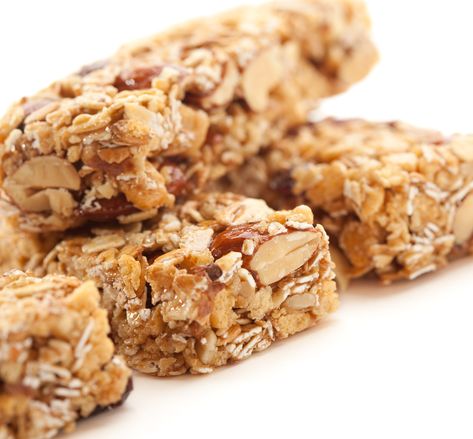 Granola Bars Granola Bar Recipe Healthy, Healthy Granola Bars, Granola Recipe Bars, Healthy Nuts, Homemade Granola Bars, Honey Oats, Granola Bar, Cereal Bars, Nutrition Bars