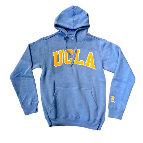 Check out our newest listing: a vintage UCLA Light Blue Hoodie! 💙 Perfect for all the Bruins out there. Made by E5 Sport, this hoodie is a must-have for any college student. Available in men's sizes, this regular-sized hoodie is perfect for any occasion. Get it now before it's gone! 🛍️ #UCLA #vintage #hoodie #college #Bruins Ucla Hoodie, Ucla Sweatshirt, Embroidery Light, Light Blue Hoodie, Ucla Bruins, Vintage Hoodie, Blue Hoodie, Team Names, School Spirit