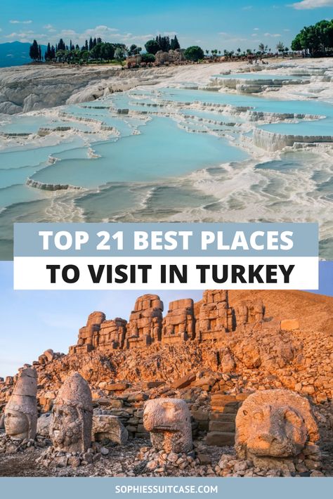 With views, each more beautiful than the other, Turkey provides an unforgettable experience. Located in the Mediterranean Turkey is a unique destination that welcomed last year about 51.7 million tourists and is an amazing holiday destination #turkey #goturkey #visitturkey #travelturkey #turkeytravelguide #visitinturkey #bestplacesinturkey Turkey Country Aesthetic, Turkish Landscape, Turkey Vibes, Places In Turkey, Places To Visit In Turkey, Unique Destinations, Turkey Tourism, Turkey Project, Country Turkey