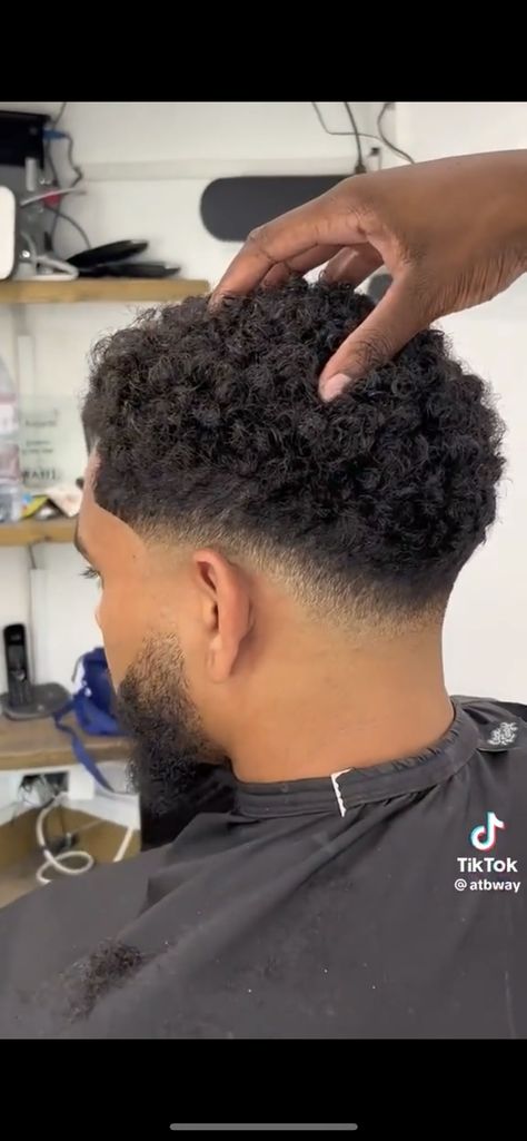 Taper Fade Curly Hair Mixed Men, Brooklyn Fade Haircut, Low Fade Haircut Mens Black Afro, Fade Curly Hair Men Black, Curly Fades For Men, Low Drop Fade Black Men, Black Low Taper Fade, Afro Latino Haircuts, Haircut For Afro Hair Men