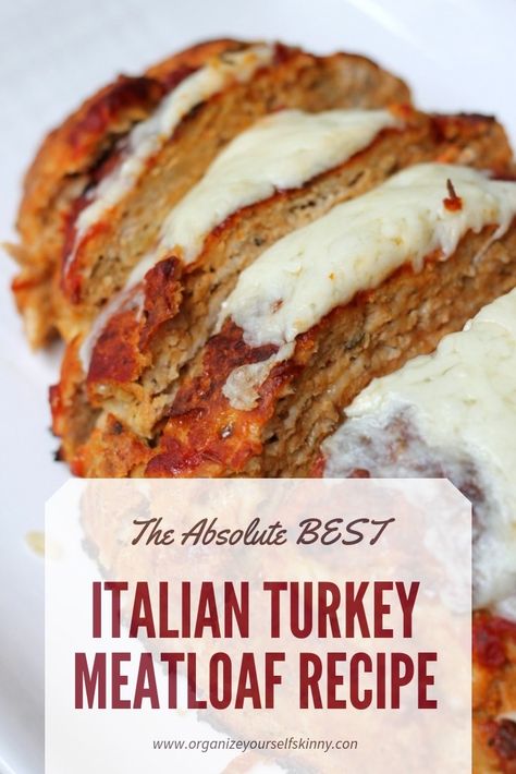 Italian Meatloaf. Turkey meatloaf recipe. Healthy turkey meatloaf recipe. ground turkey recipes Italian Turkey Meatloaf, Healthy Turkey Meatloaf, Meatloaf Turkey, Ground Turkey Meatloaf Recipes, Recipe Ground Turkey, Sausage Meatloaf, Turkey Meatloaf Healthy, Italian Meatloaf Recipes, Ground Turkey Meatloaf